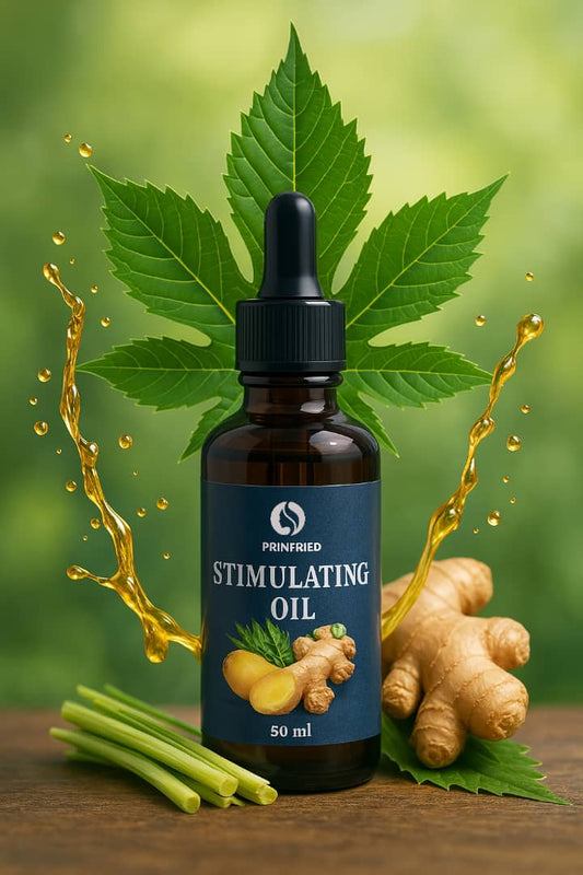 Huile Stimulating Oil 100% Naturelle-Croissance Capillaire § Soin Cuir Chevelu