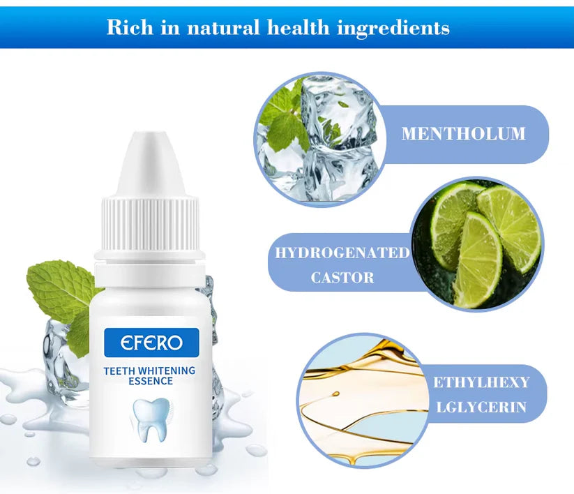 EFERO – Gel Blanchissant pour Dents à Base d’Ingrédients Naturels