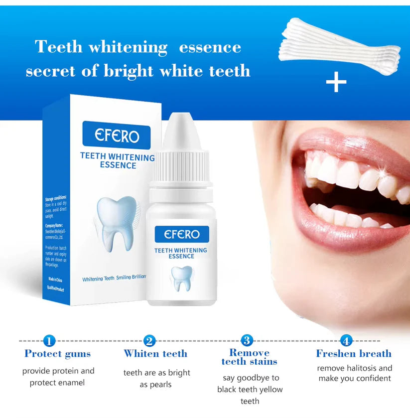 EFERO – Gel Blanchissant pour Dents à Base d’Ingrédients Naturels