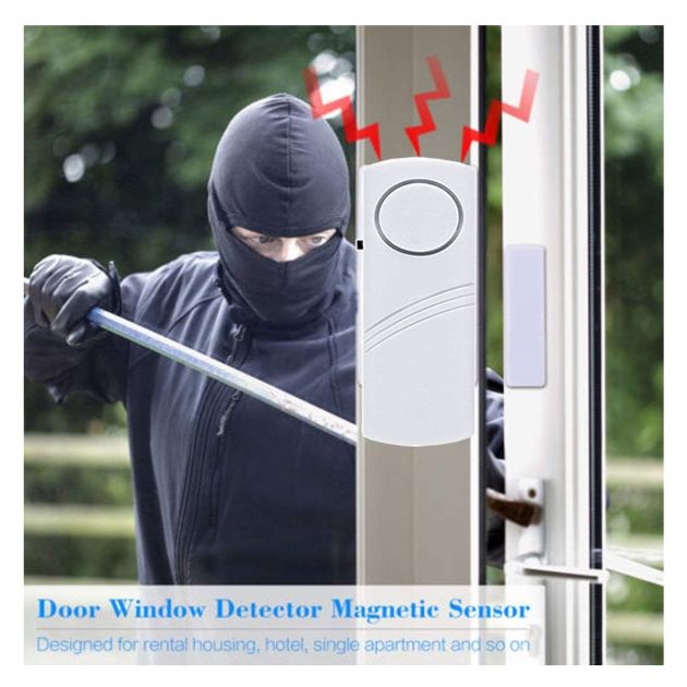 Alarme magnétique pour porte et fenêtre